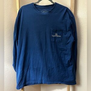 Lauren James | Women’s | Size XXL | Blue Long Sleeve - Bow & Boot